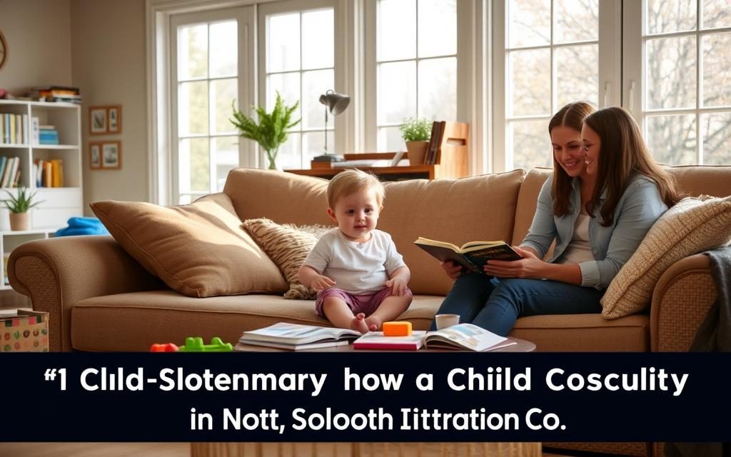 A Warm, Inviting Living Room Setting With A Young Child Sitting On A Plush Sofa, Surrounded By Toys And Books. The Room Has Large Windows That Let In Natural Light, Creating A Cozy, Family-Friendly Atmosphere. A Parent, Perhaps The Mother, Is Seated Nearby, Engaged With The Child, Conveying A Sense Of Care And Attention. The Overall Scene Evokes A Sense Of Domestic Contentment And The Importance Of Family Relationships, Reflecting The Considerations For Child Custody In North Carolina. A Warm, Inviting Living Room Setting With A Young Child Sitting On A Plush Sofa, Surrounded By Toys And Books. The Room Has Large Windows That Let In Natural Light, Creating A Cozy, Family-Friendly Atmosphere. A Parent, Perhaps The Mother, Is Seated Nearby, Engaged With The Child, Conveying A Sense Of Care And Attention. The Overall Scene Evokes A Sense Of Domestic Contentment And The Importance Of Family Relationships, Reflecting The Considerations For Child Custody In North Carolina.